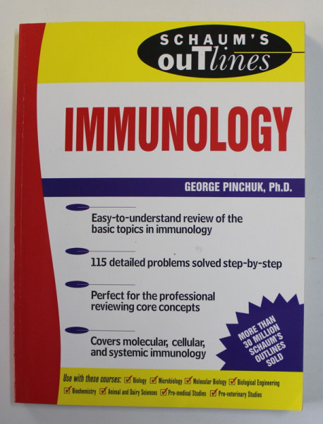 IMMUNOLOGY - THEORY AND PROBLEMS by GEORGE PINCHUK , 2002