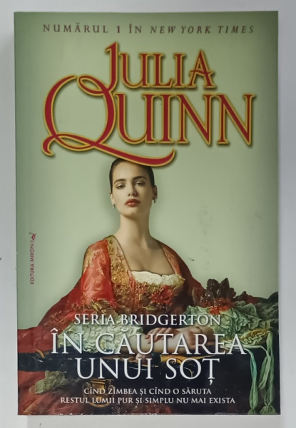 IN CAUTAREA UNUI SOT de JULIA QUINN , SERIA BRIDGERTON , ANII '2000