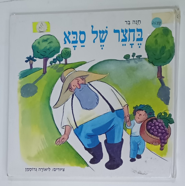 IN CURTEA SABA  , POVESTI PENTRU TORA , CARTE PENTRU COPII , 1998 , TEXT IN LIMBA  EBRAICA