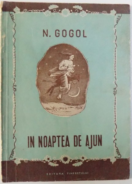 IN NOAPTEA DE AJUN de N. GOGOL , desene de M. DEREGUS , 1952