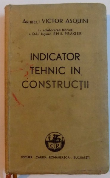 INDICATOR TEHNIC IN CONSTRUCTII de VICTOR ASQUNI