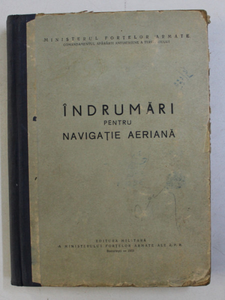 INDRUMARI PENTRU NAVIGATIE AERIANA , 1959