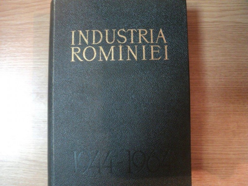 INDUSTRIA ROMANIEI 1944 - 1964 , Bucuresti 1964 , PREZINTA PETE PE MARGINEA  BLOCULUI DE FILE