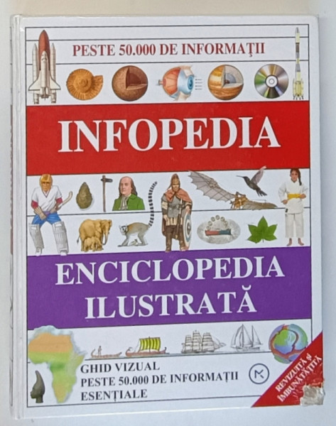 INFOPEDIA ENCICLOPEDIA ILUSTRATA , 2008 *DEFECT COPERTA FATA