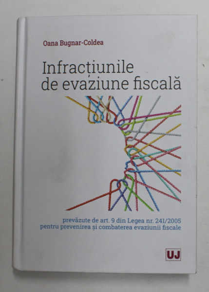 INFRACTIUNILE DE EVAZIUNE FISCALA , PREVAZUTE DE ART. 9 DIN LEGEA NR. 241/2005 PENTRU PREVENIREA SI COMBATEREA EVAZIUNII FISCALE de OANA BUGNAR - COLDEA , 2021