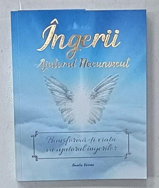 INGERII , AJUTORUL NECUNOSCUT , TRANSFORMA - TI VIATA CU AJUTORUL INGERILOR  de AMALIA  VOINEA , 2021