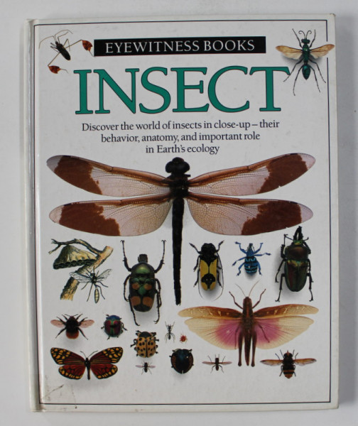INSECT - DISCOVER THE WORLD OF INSECTS IN CLOSE - UP - THEIR BEHAVIOR by LAURENCE MOUND , 1990