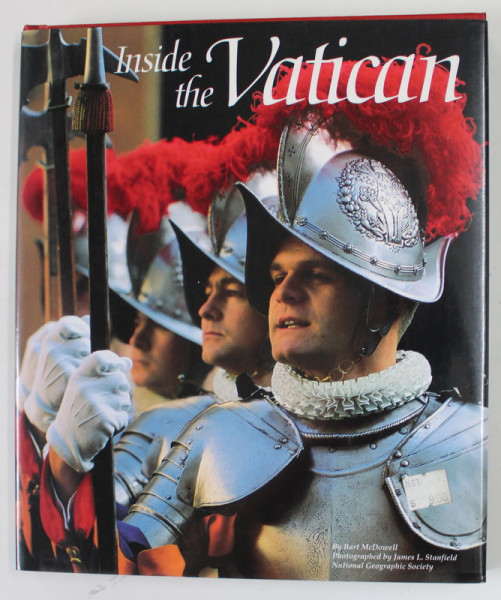 INSIDE THE VATICAN by BART McDOWELL , photographed by JAMES L. STANFIELD , 1991