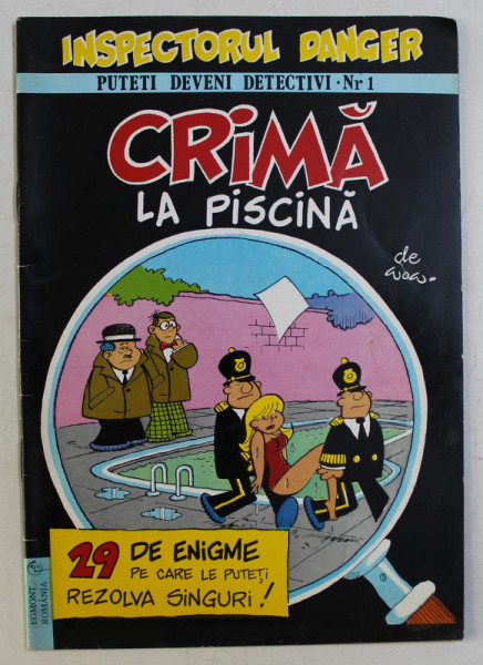 INSPECTORUL DANGER , CRIMA LA PISCINA de WERNER WEJP - OLSEN