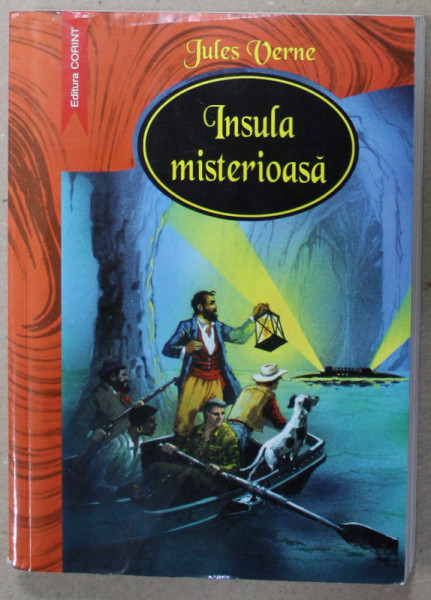 INSULA MISTERIOASA de JULES VERNE , ilustratii reproduse dupa J. FERAT , 2006