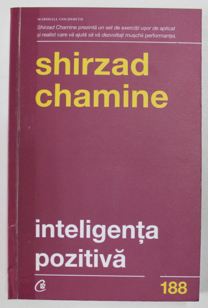 INTELIGENTA POZITIVA de SHIRZAD CHAMINE , 2017