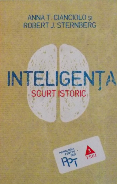 INTELIGENTA, SCURT ISTORIC de ANNA T. CIANCIOLO, ROBERT J. STERNBERG, 2012