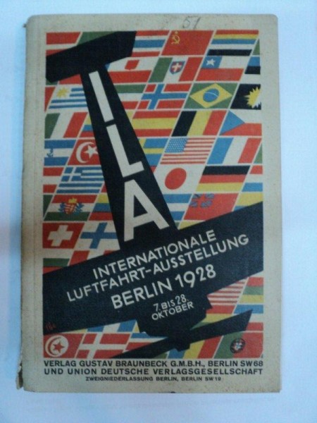 INTERNATIONALE LUFTFAHRT AUSSTELLUNG BERLIN 1928