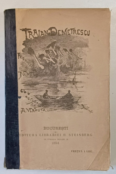 INTIM , POEME IN PROZA  - NUVELE de TRAIAN DEMETRESCU , 1894