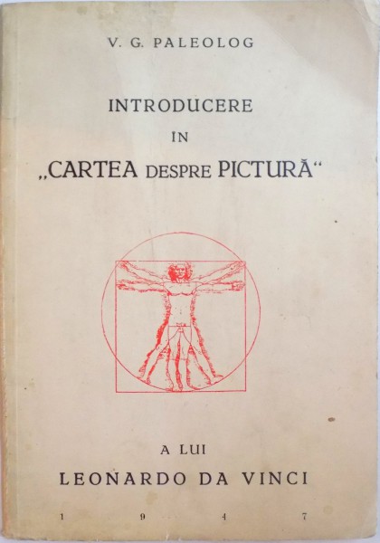 INTRODUCERE IN ''CARTEA DESPRE PICTURA'' de V.G. PALEOLOG  1946
