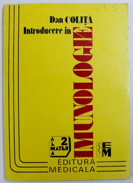 INTRODUCERE IN IMUNOLOGIE de DAN COLITA , 1993