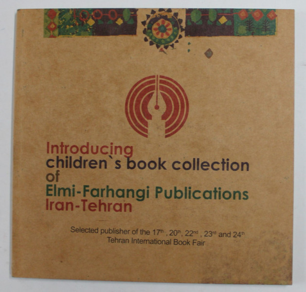 INTRODUCING CHILDREN 'S BOOK COLLECTION OF EMI - FARHANGI PUBLICATIONS IRAN - TEHERAN , ANII '2000
