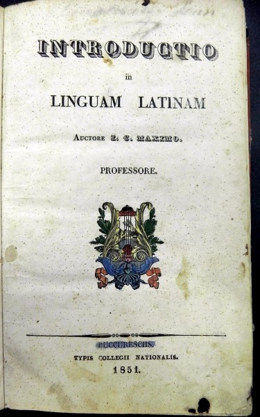 Introductio in linguam latinam 