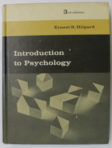INTRODUCTION TO PSYCHOLOGY by ERNEST R. HILGARD , 1962