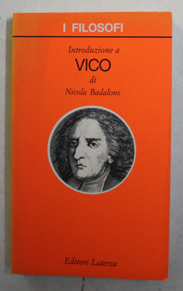 INTRODUZIONE A VICO di NICOLA BADALONI , 2001