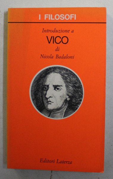 INTRODUZIONE A VICO di NICOLA BADALONI , 2001