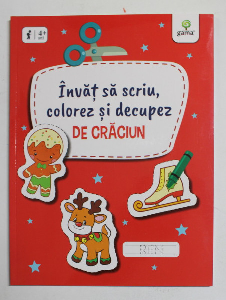 INVAT SA SCRIU , COLOREZ SI DECUPEZ DE CRACIUN , 2021