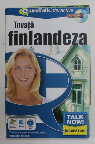 INVATA FINLANDEZA - CD - ROM , NIVEL INCEPATORI , 2002