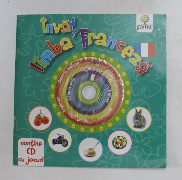 INVATA LIMBA FRANCEZA - CONTINE CD CU JOCURI , ANII '2000