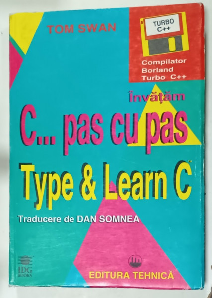 INVATAM C...PAS CU PAS , TYPE and LEARN C de TOM SWAN , 1996