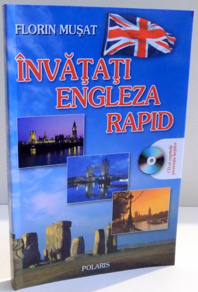 INVATATI ENGLEZA RAPID de FLORIN MUSAT , 2012 , lipsa cd