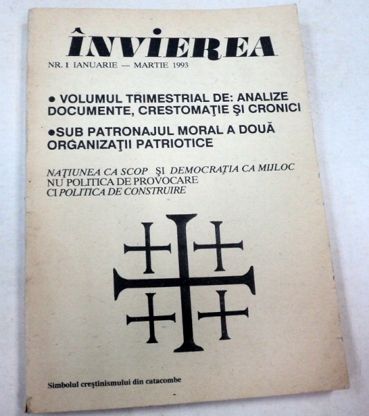 INVIEREA.NR. 1    IANUARIE-MARTIE  1993