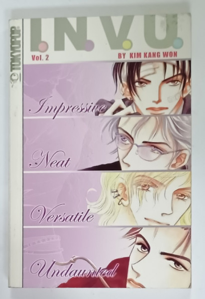 I.N.V.U , no. 2 by KIM KANG WON , BENZI DESENATE CU TEXT IN LIMBA ENGLEZA , 2000