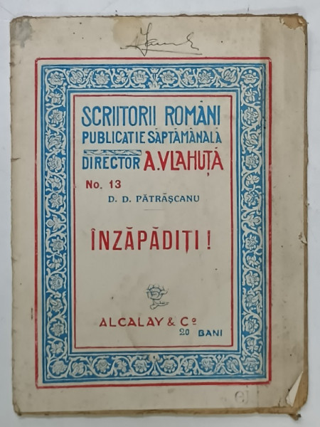 INZAPADITI ! de D.D. PATRASCANU , CCA. 1900
