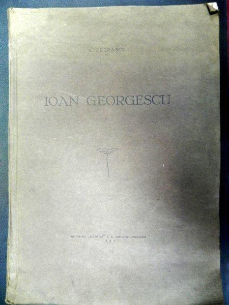 IOAN GEORGESCU de N. PETRASCU (1931)