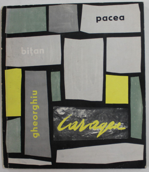 ION BITAN , ION GHEORGHIU , ION PACEA , BORIS CARAGEA , CATALOG  DE PREZENTARE , TEXT IN LIMBA ITALIANA , ANII '60 - ' 70