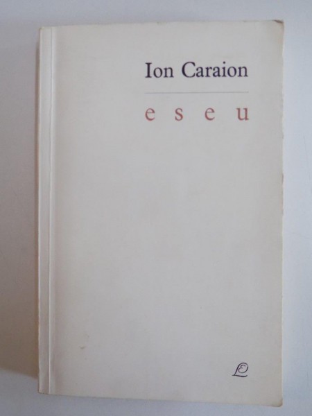 ION CARAION. ESEU, DEDICATIE  1966