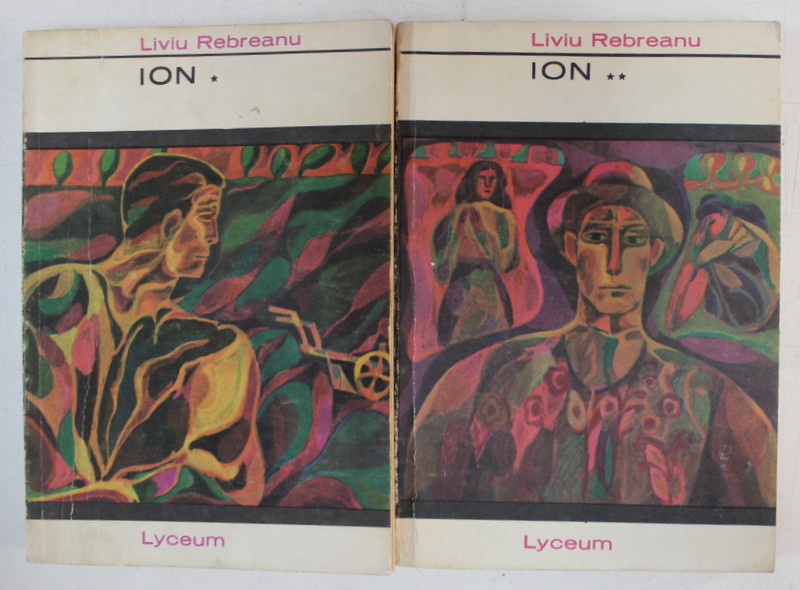 ION de LIVIU REBREANU , VOLUMELE I- II , 1968