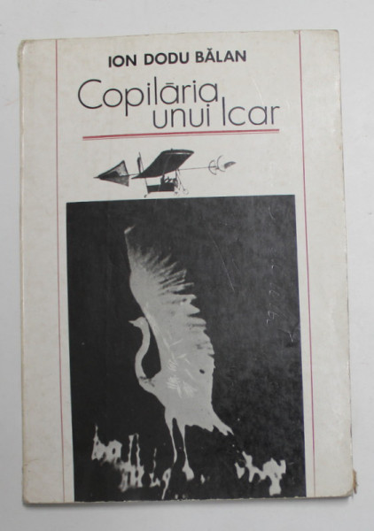 ION DODU BALAN - COPILARIA UNUI ICAR , 1974