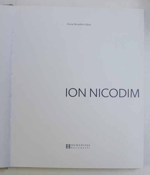 ION NICODIM de  ILINCA NICODIM GEZE 1994