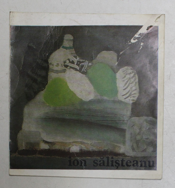 ION SALISTEANU - CATALOG DE EXPOZITIE ,  1979 , PREZINTA HALOURI DE APA *