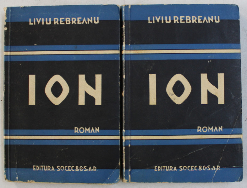 ION, VOL. I-II de LIVIU REBREANU