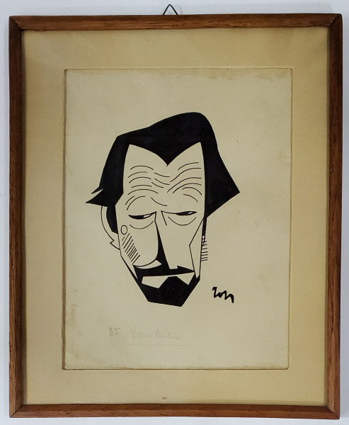 Iosif Rosenblut (1894-1975) - Vasile Voiculescu, Caricatura
