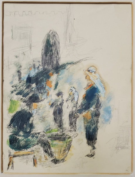 Iosif Rosenbluth (1894-1975) - Piata Orientala