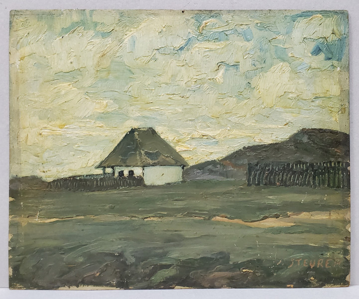 Iosif Steurer (1885-1971) - Casa la poalele dealului