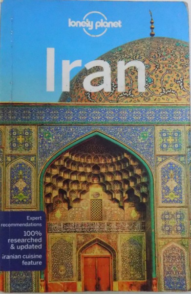 IRAN  - LONELY PLANET GUIDE , 2017