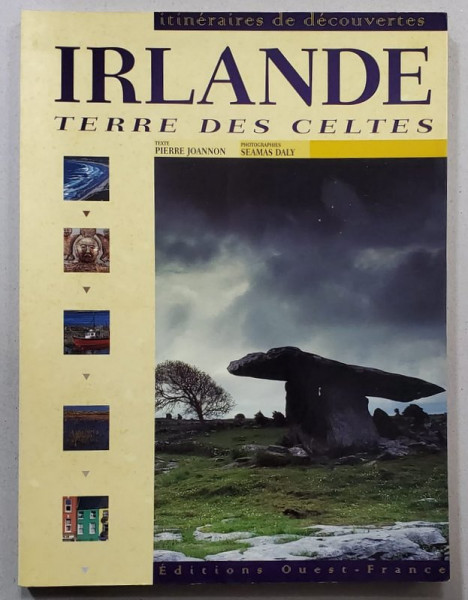 IRLANDE , TERRE DES CELTES par PIERRE JOANNON , photographies SEAMAS DALY , 1989