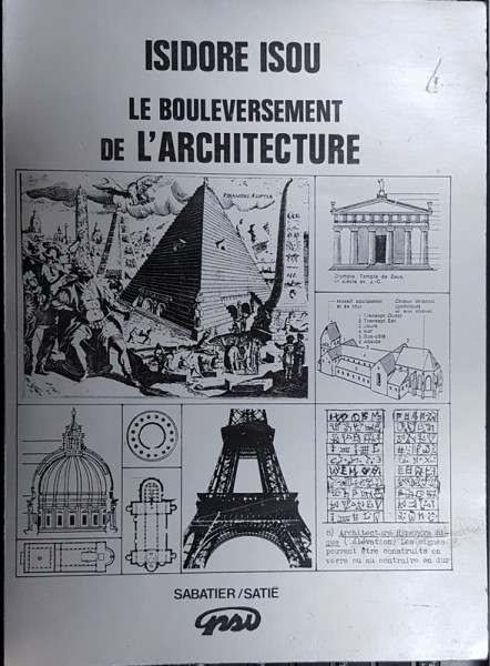 ISIDORE ISOU, LE BOULEVERSEMENT DE L'ARCHITECTURE, EXEMPLAR 3 din 30