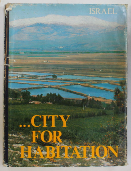 ISRAEL ...CITY FOR HABITATION , 1976, TEXT IN ENGLEZA SI EBRAICA