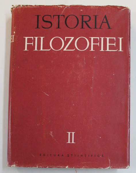ISTORIA FILOZOFIEI , VOLUMUL II de M.A. DINNIK ...O.V. TRAHTENBERG , 1959