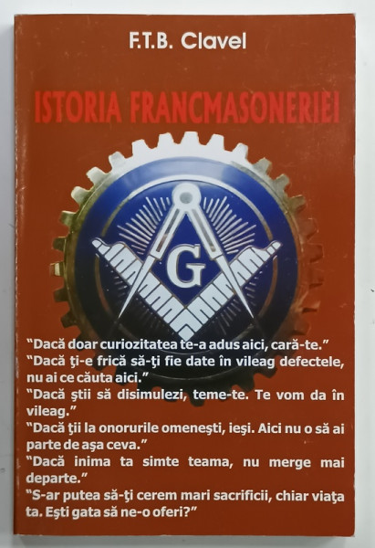 ISTORIA FRANCMASONERIEI de F.T.B. CLAVEL , ANII '  2000